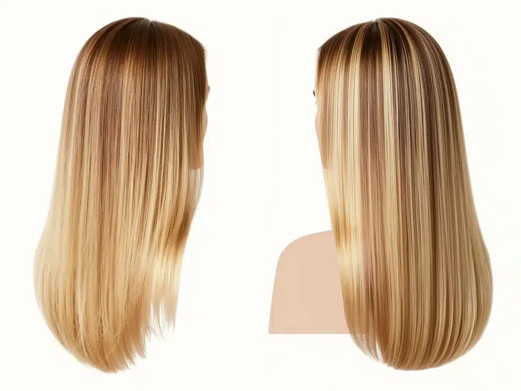 balayage californien différence mèches classiques visuel