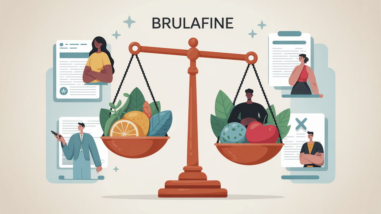 brulafine avis négatif illustration balance déséquilibrée