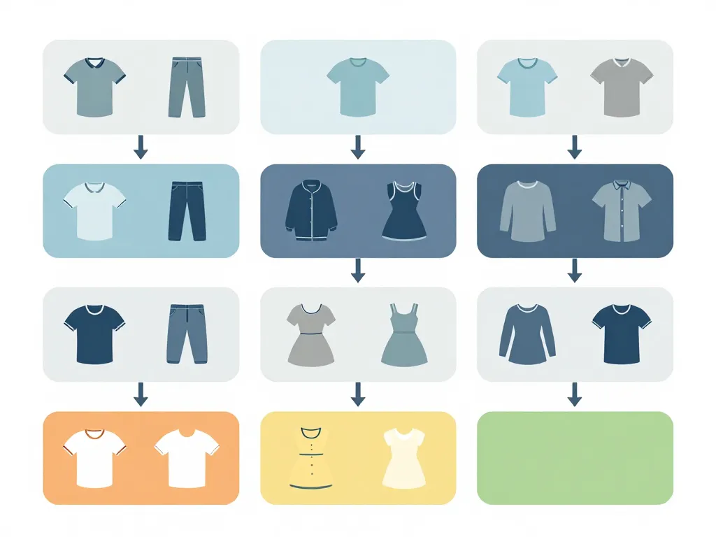 comment classer ses articles sur vinted catégorisation filtres diagramme