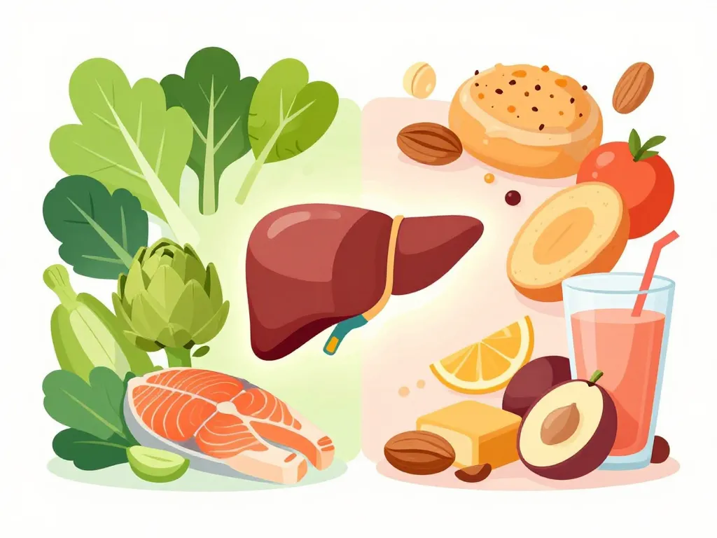 Détox foie perte de poids foie sain et alimentation équilibrée