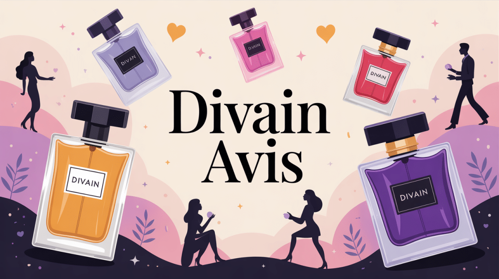Divain avis illustration flacons et clients avis