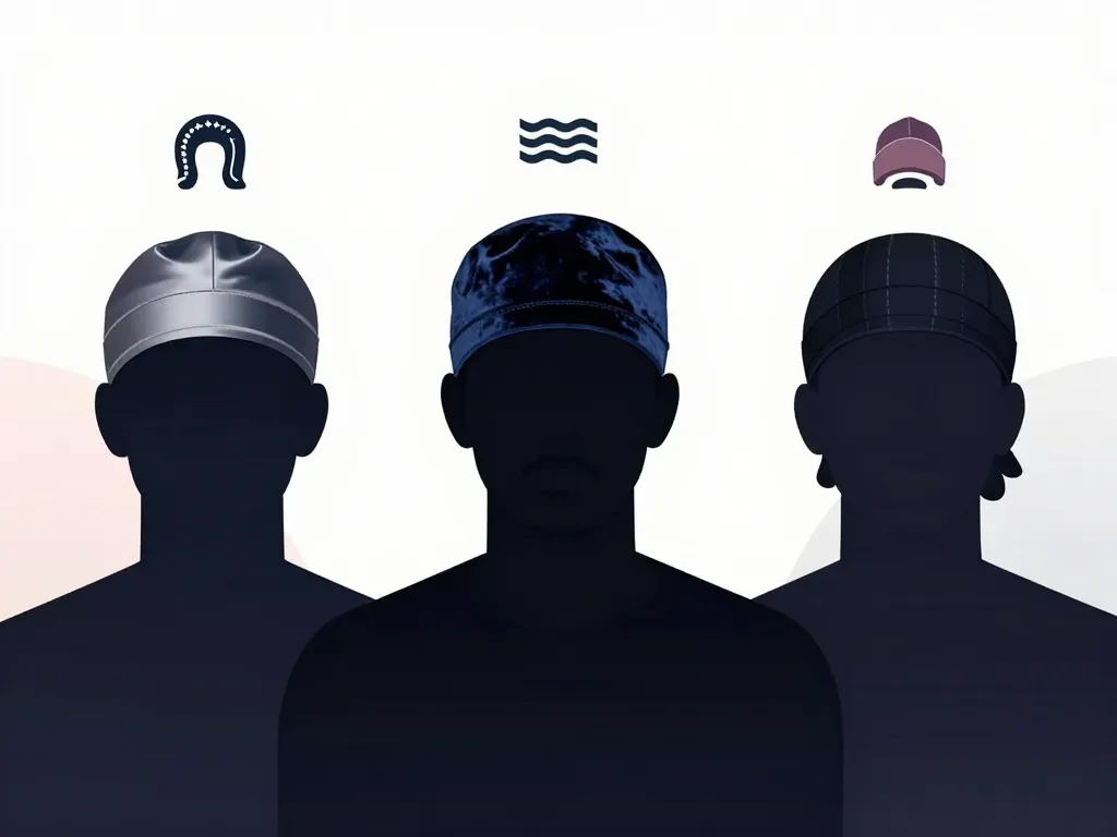 durag homme différents tissus et usages