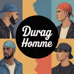 illustration durag homme silhouettes urbaines