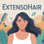 Extensohair avis visuel cheveux stylisés croissance