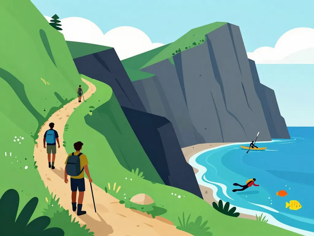 ile robinson crusoé randonnée kayak plongée