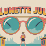 illustration paire de lunette jul style urbain