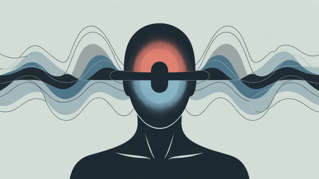 illustration névrite vestibulaire et stress vertige anxiété