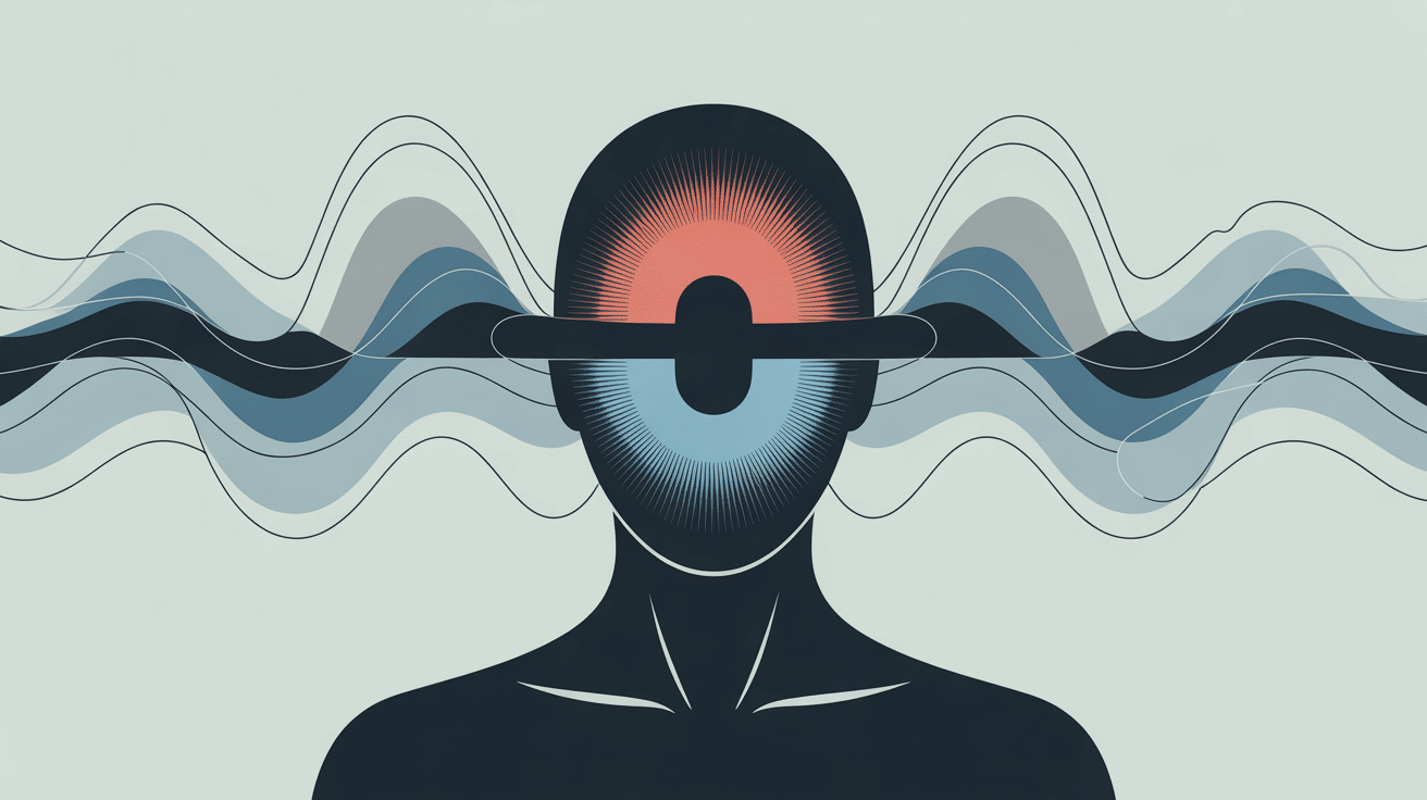 illustration névrite vestibulaire et stress vertige anxiété
