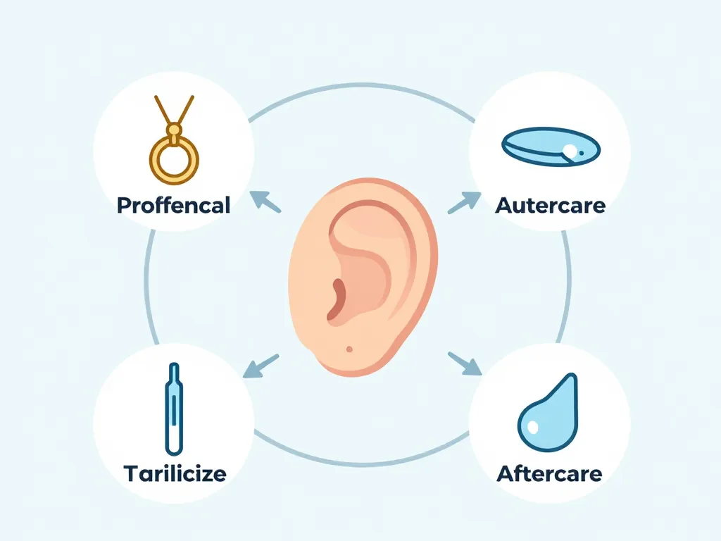 prix piercing oreille diagramme éléments tarif