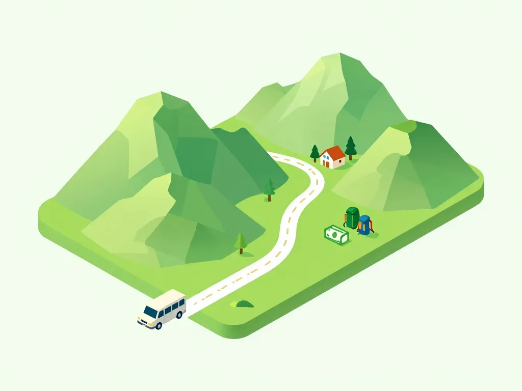 wae rebo trek preparation equipement transport