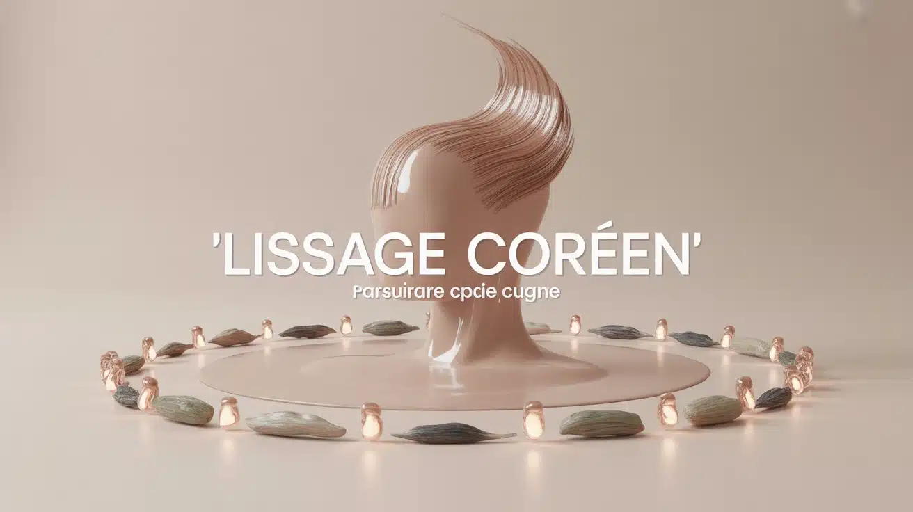 Lissage coréen pour une douceur permanente