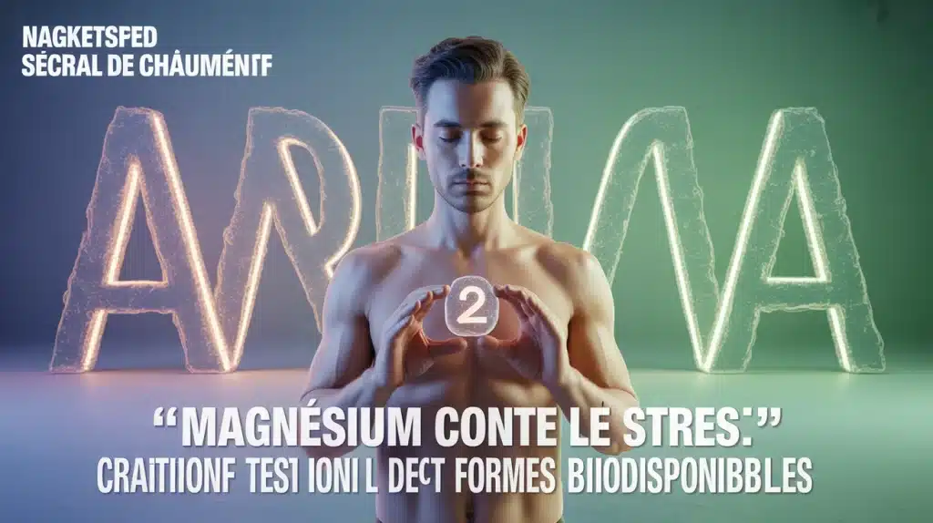 Magnésium contre le stress, apaisement du système nerveux
