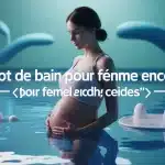 Maillot de bain pour femme enceinte, confort et maintien
