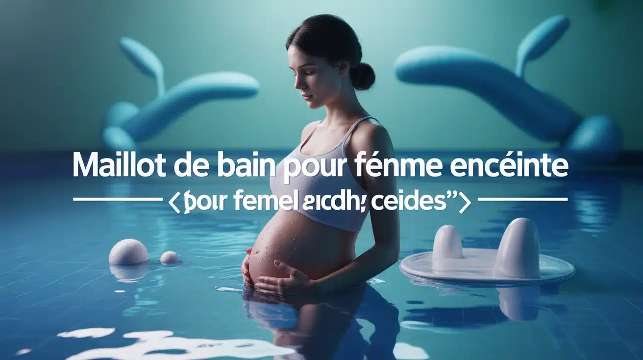 Maillot de bain pour femme enceinte, confort et maintien