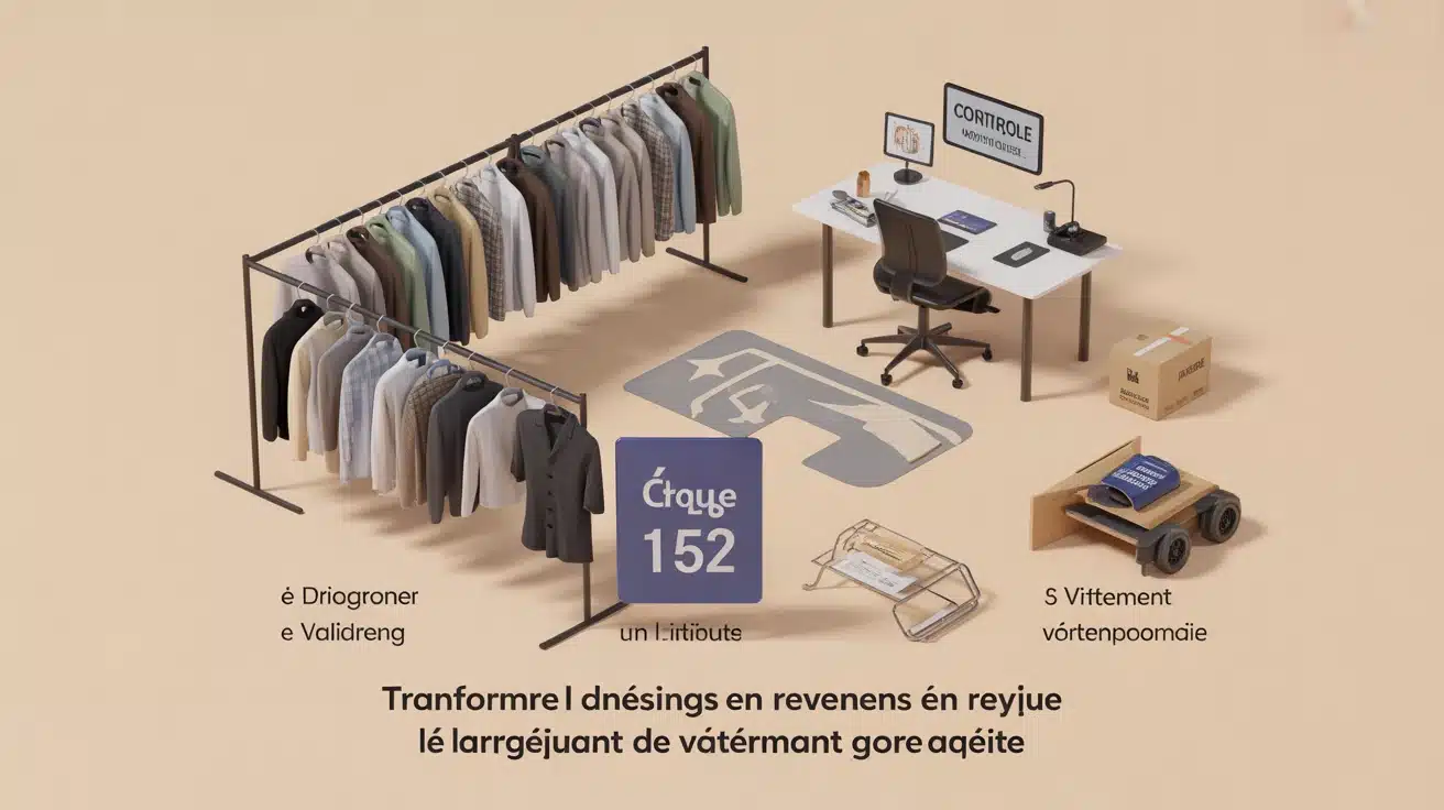 Reprise de vêtement contre argent : atelier et paiement en 15 jours