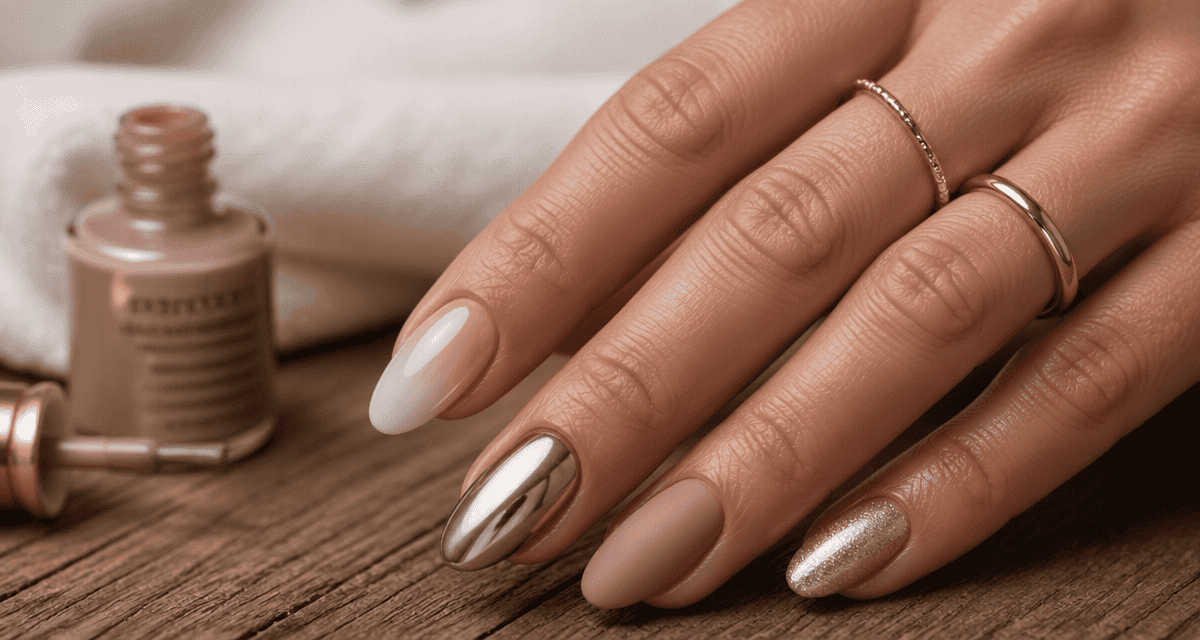 modèle vernis semi permanent sur ongles femme
