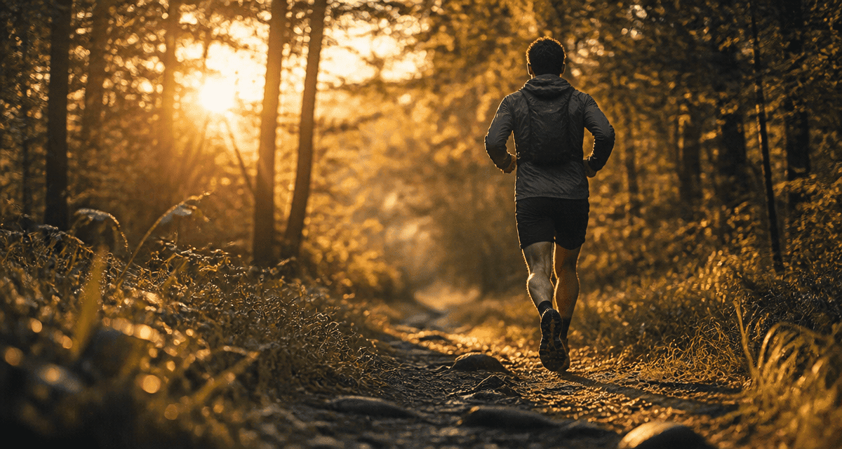 10 bienfaits de la course a pied coureur foret lever soleil