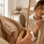 allergie vetement femme regarde etiquette oeko-tex