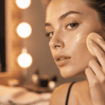 comment appliquer le fond de teint femme miroir