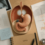 Est-ce qu'une hernie hiatale peut disparaître maquette anatomique sur bureau médical
