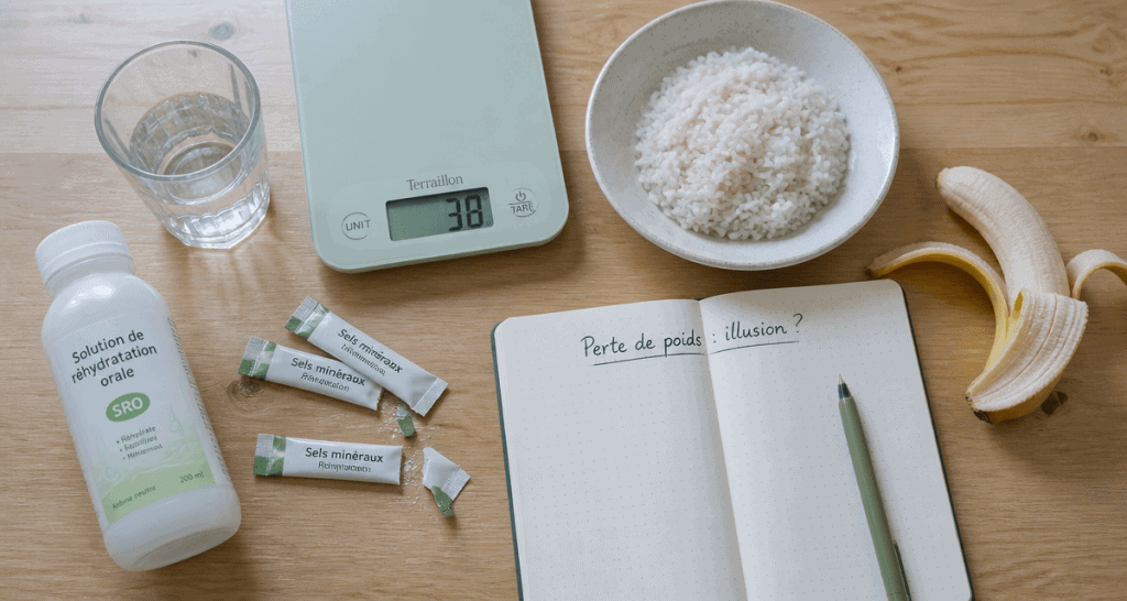 la diarrhee fait elle maigrir aliments balance