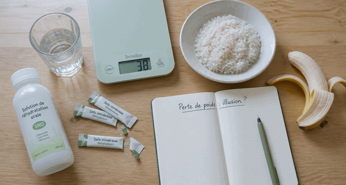 la diarrhee fait elle maigrir aliments balance
