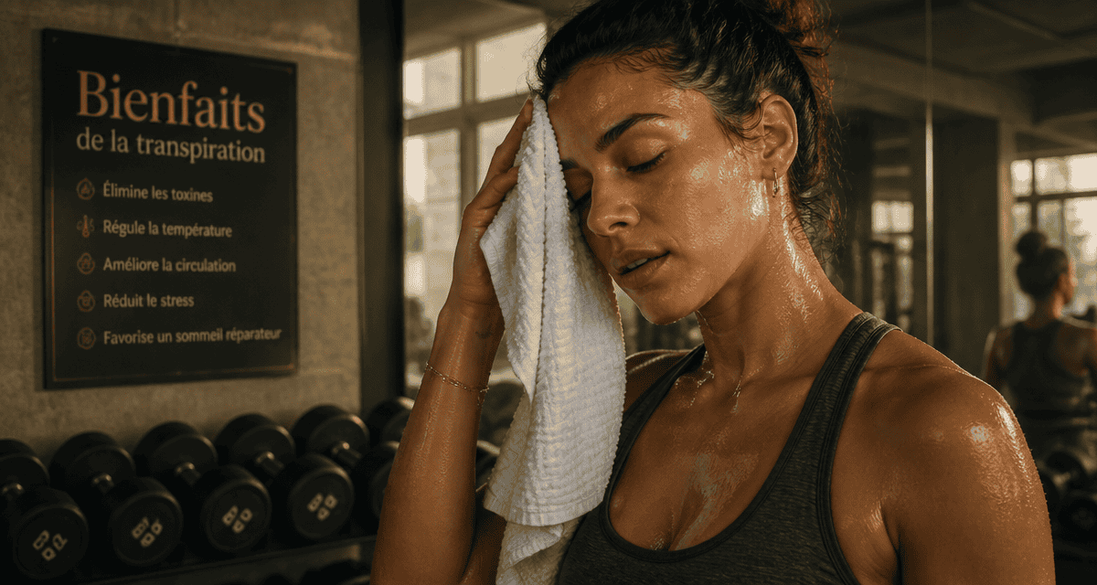 les bienfaits de la transpiration pendant le sport