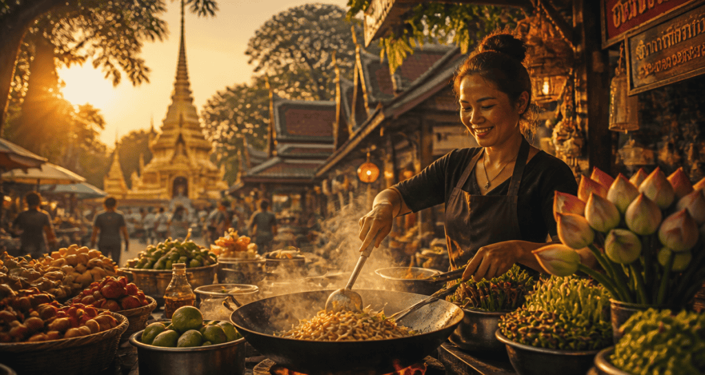 meilleur endroit thailande marché authentique