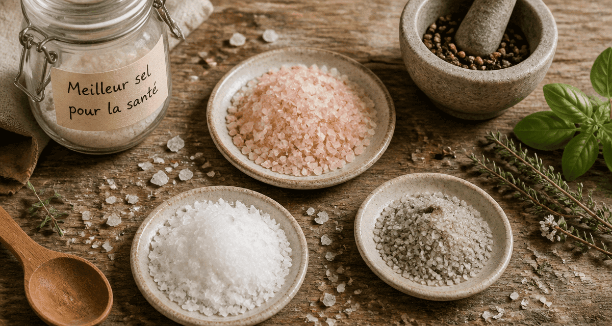 meilleur sel pour la sante sel de mer himalaya table