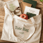 qu est ce qu un tote bag en coton sur table