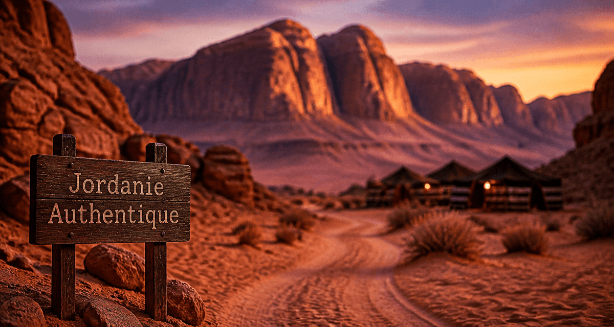 que visiter en Jordanie Wadi Rum au crépuscule