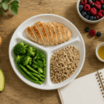 Quoi manger en regime assiette 3 piliers