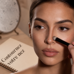 Comment affiner son nez : contouring sur le nez au pinceau
