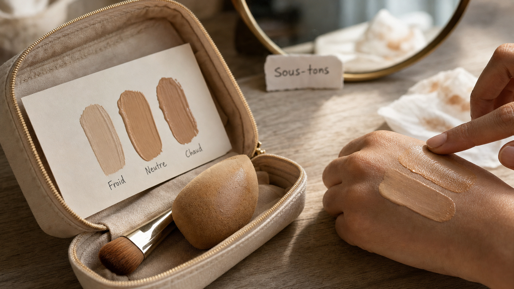 Comment choisir son fond de teint : échantillons, teinte et texture idéales