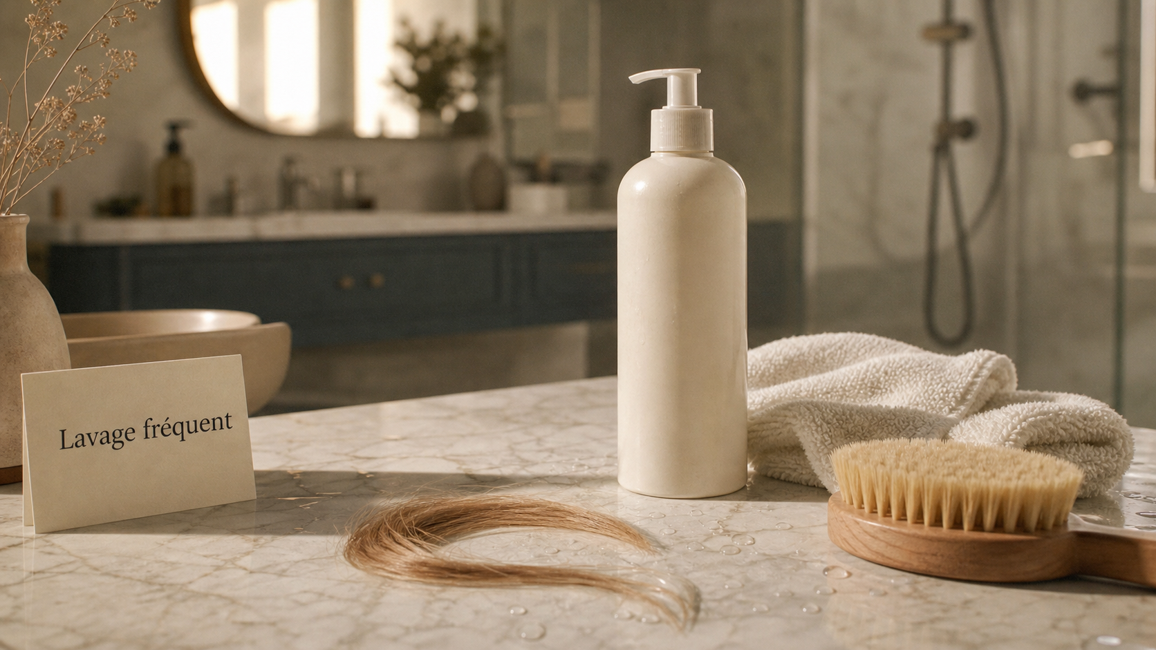 Faut il se laver les cheveux tous les jours : lavage fréquent