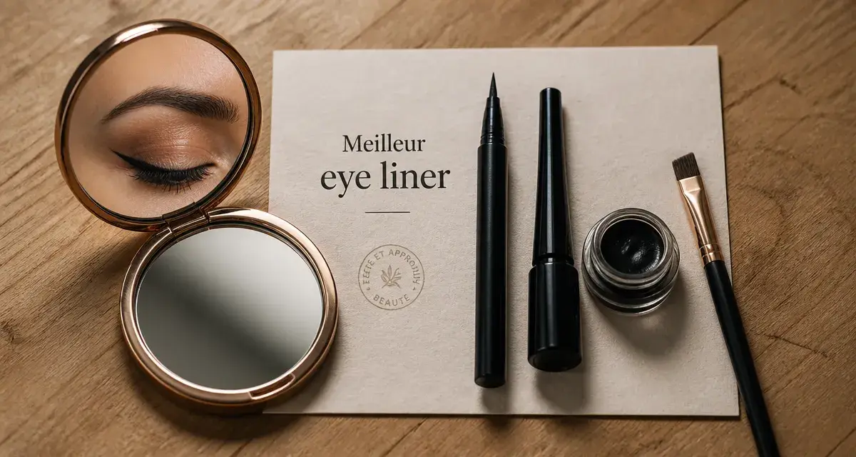 Meilleur eye liner : textures testées (feutre, liquide, gel) pour un trait net et longue tenue
