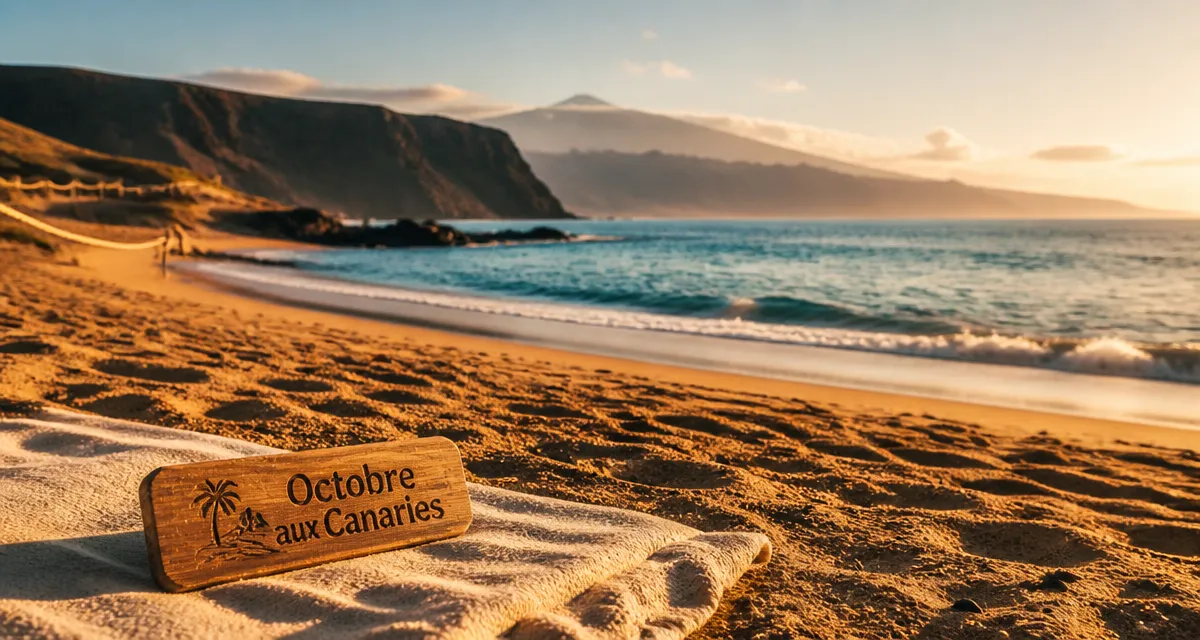 Meteo canaries octobre : plage de Maspalomas et Tenerife