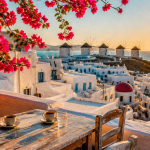 mykonos visite terrasse chora moulins lever soleil