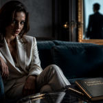 pervers narcissique femme élégante canapé ambiance psychologique