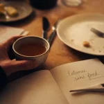 Sensation de faim permanente estomac, infusion et carnet médical