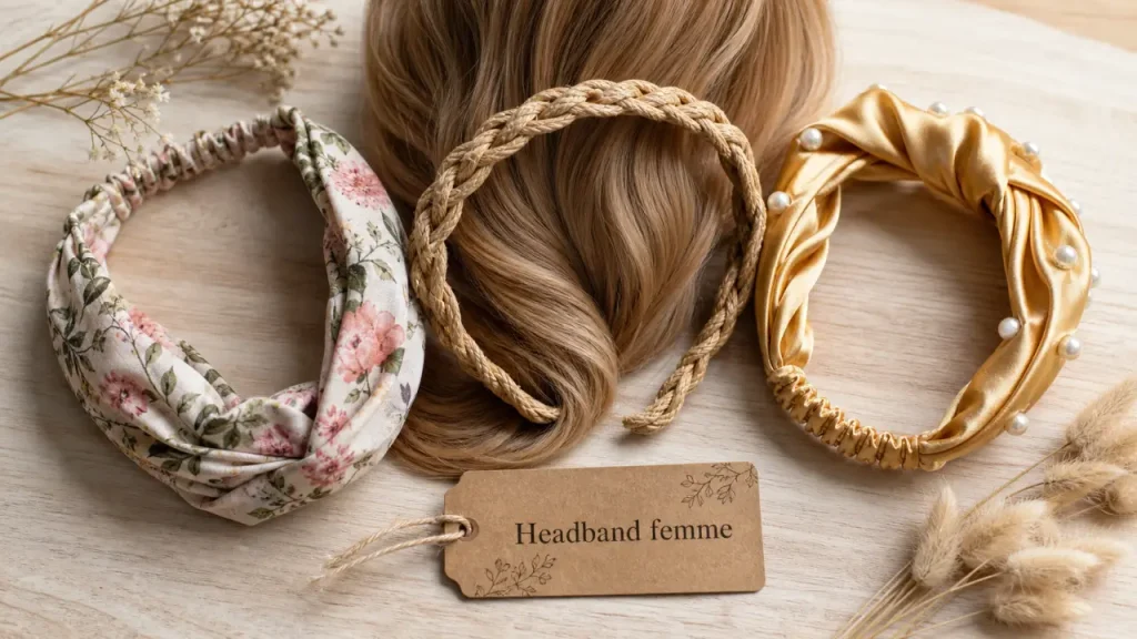 Headband femme : du look décontracté au mariage, le bon modèle pour chaque occasion