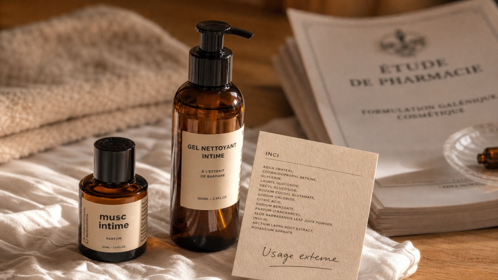 musc intime avis medecin : usage externe, risque irritation