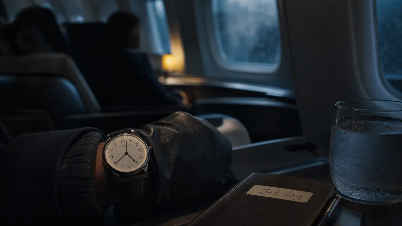 S'adapter au décalage horaire : montre et jet lag dans une cabine d’avion