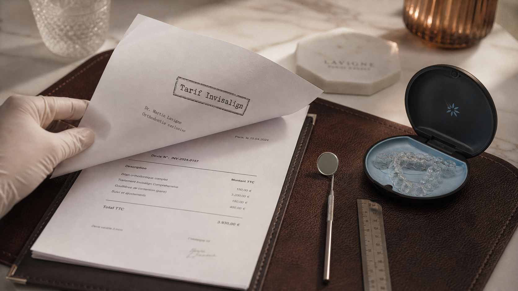 Tarif Invisalign et budget du traitement orthodontique