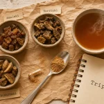 Triphala bienfaits : amalaki haritaki bibhitaki et poudre