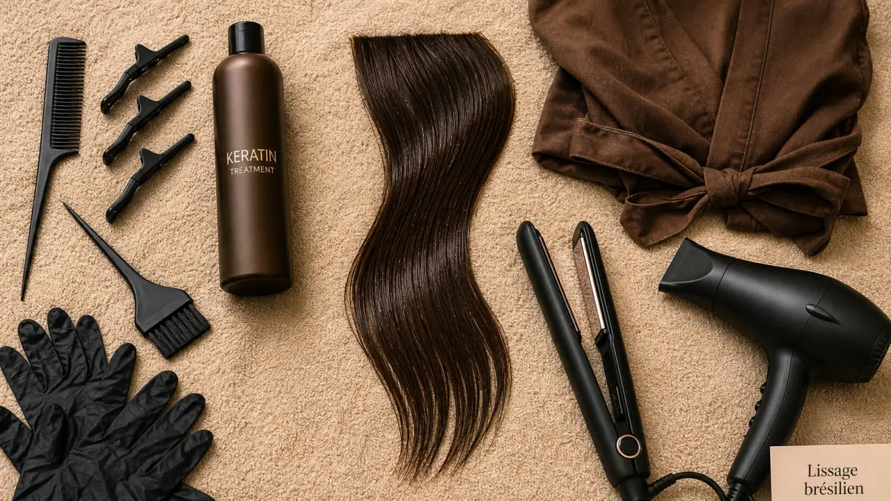 Comment faire un lissage brésilien à la maison : étapes, plaques, soin à la kératine