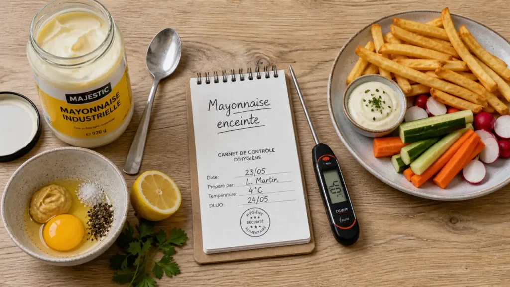 Mayonnaise maison enceinte : quand l’œuf cru pose problème et quelles alternatives choisir