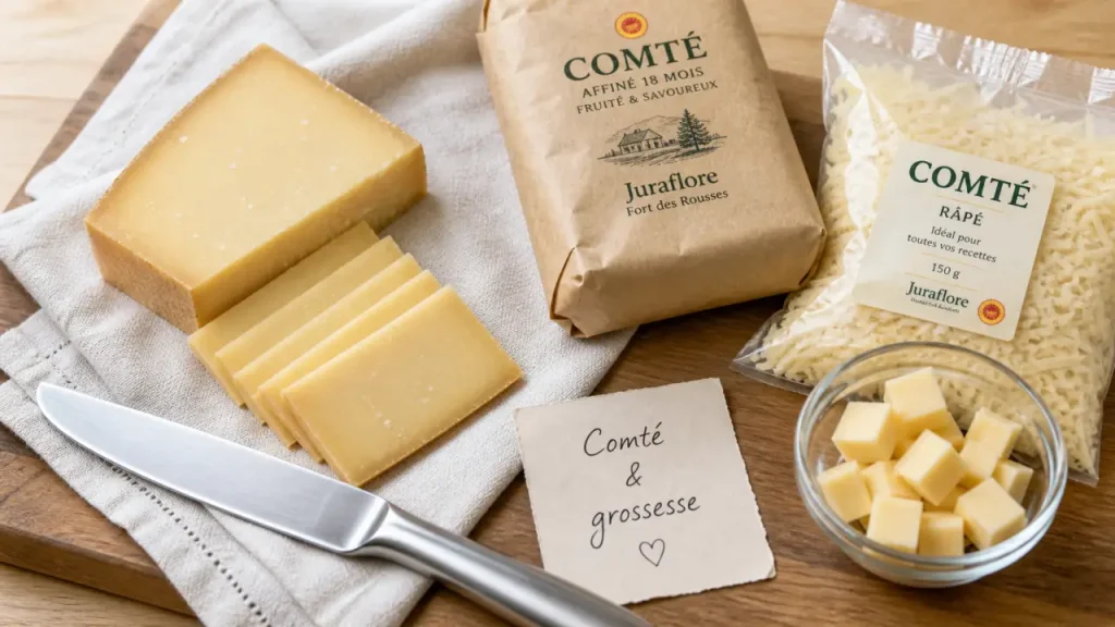 Peut-on manger du comté enceinte ? Affinage, croûte et conservation