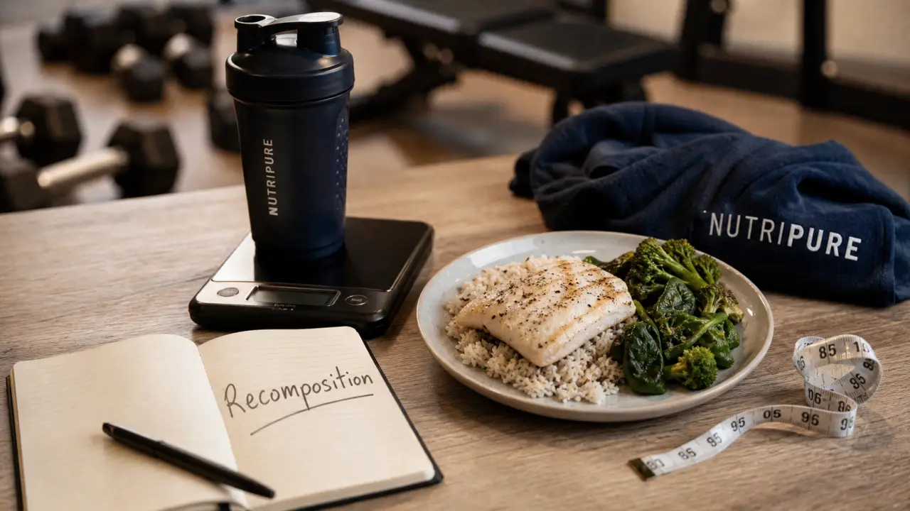 Recomposition corporelle : déficit calories et protéines