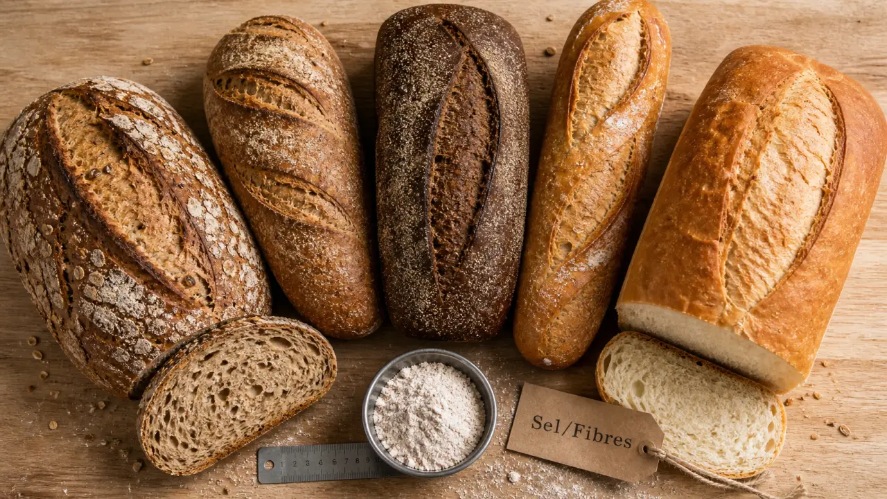 Quel pain manger au quotidien : pain complet au levain